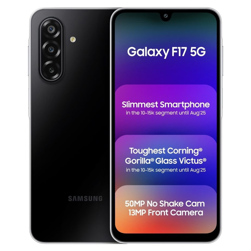 گوشی سامسونگ گلکسی F17 ظرفیت 128GB رم 6GB